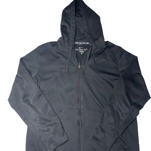 Nike Black Lightweight Hooded Jacket